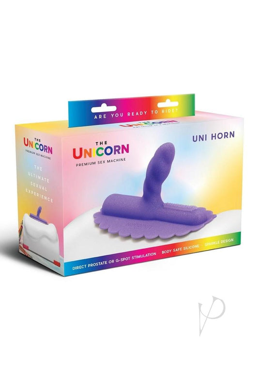 Cowgirl Unicorn Uni Horn Attach Purple