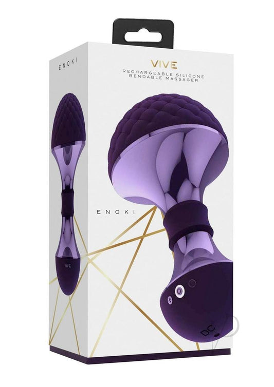 Vive Enoki Bendable Massager Purple