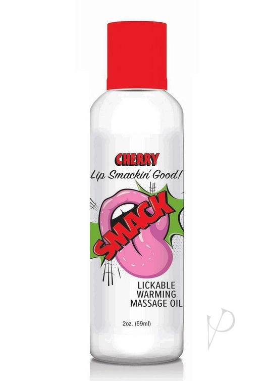 Smack Massage Oil Cherry 2oz
