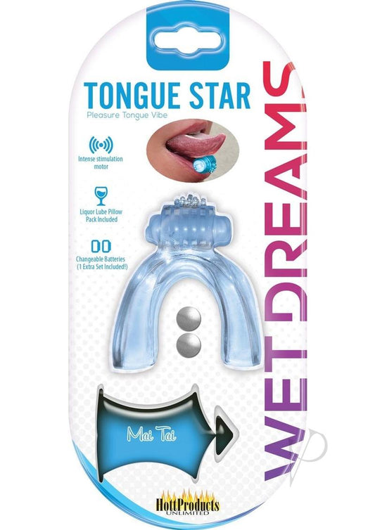 Pleasure Tongue Vibe Blue