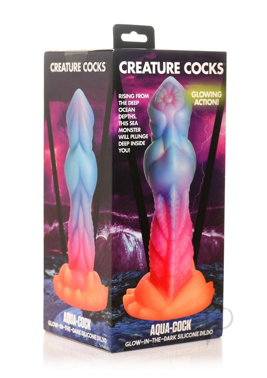 Creature Cocks Aqua Cock Dildo
