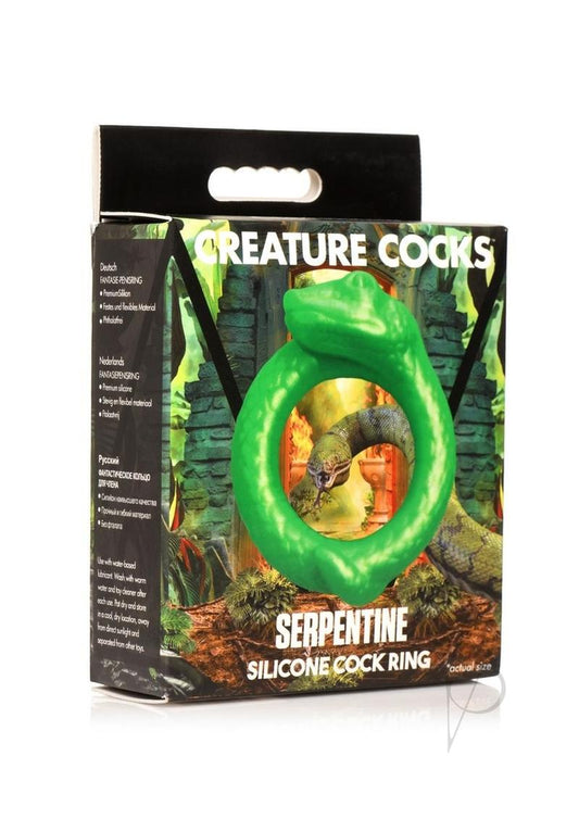 Creature Cocks Serpentine C-ring Grn