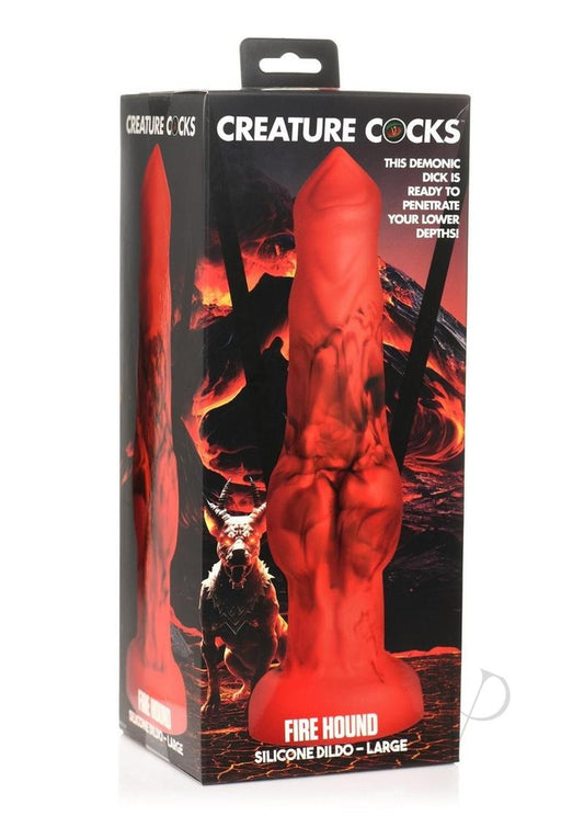 Creature Cocks Fire Hound Large