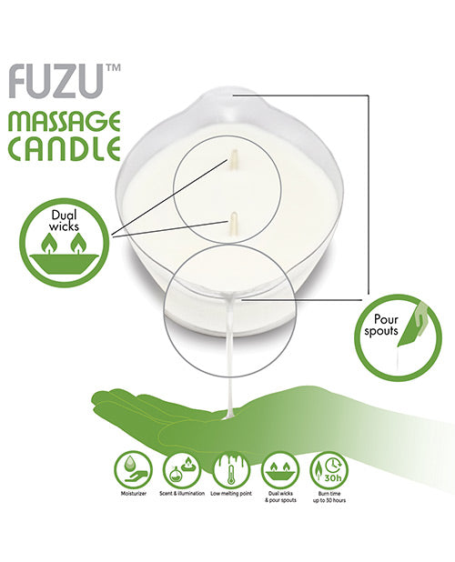 Fuzu Massage Candle - 4 Oz