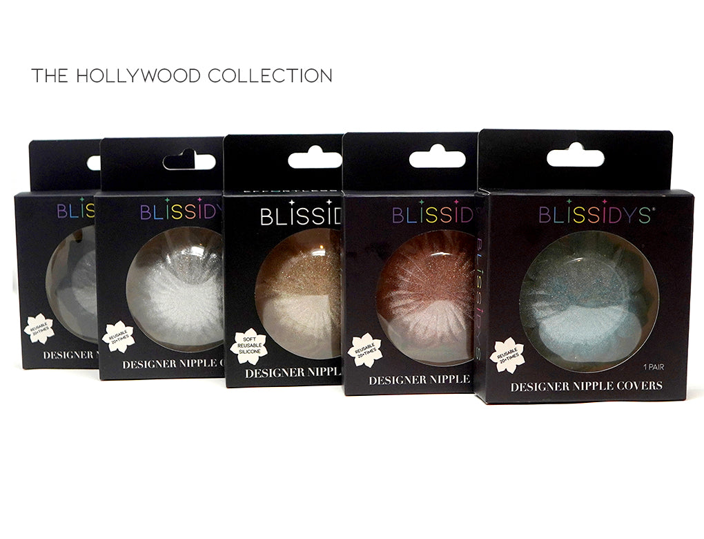 Blissidys Hollywood Silicone Nipple Covers - Rose Gold