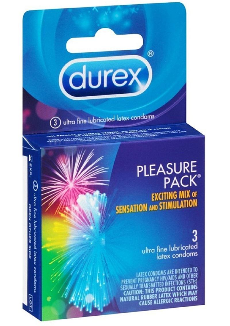 Durex Pleasure Pack 3`s