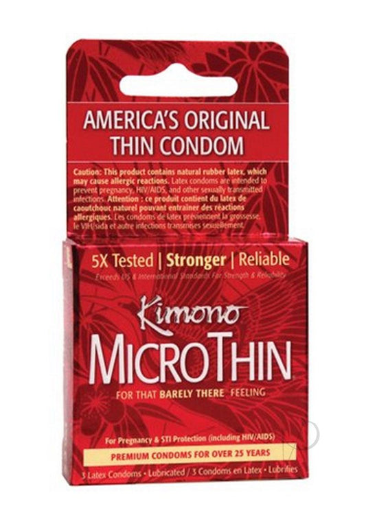 Kimono Microthin Ultra Thin 3`s