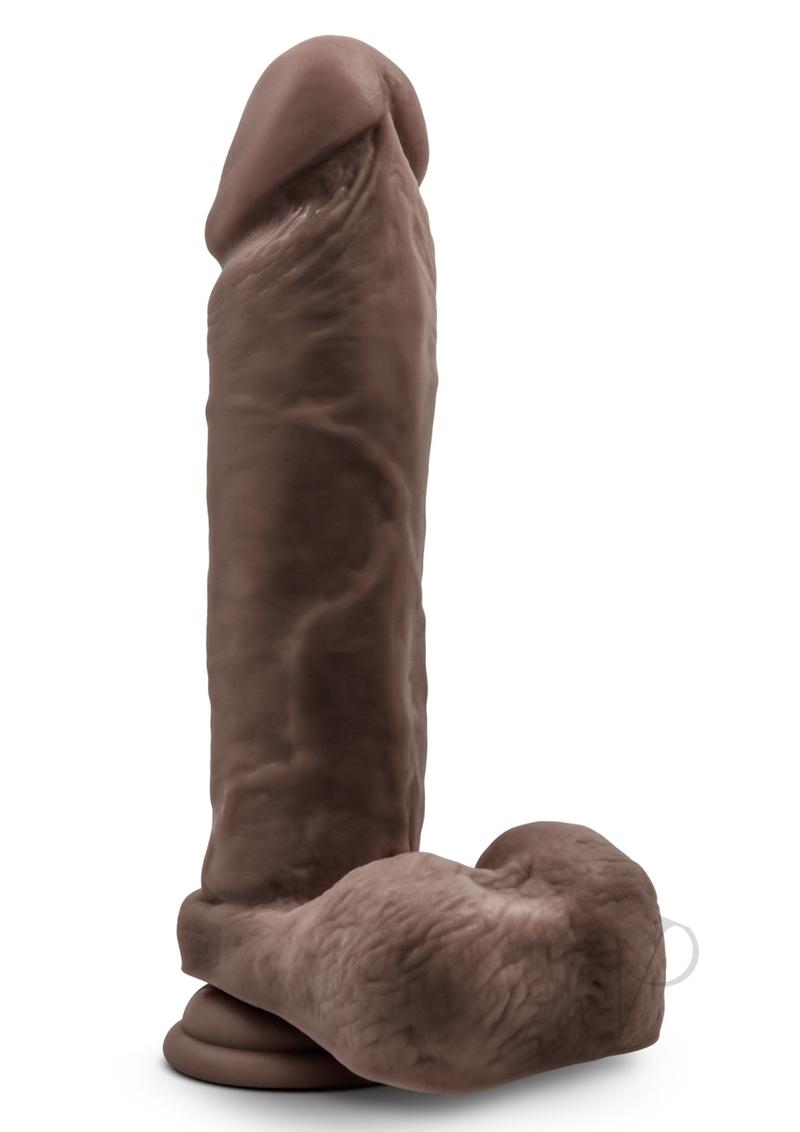 Au Naturel Dildo With Suction 9 Choco