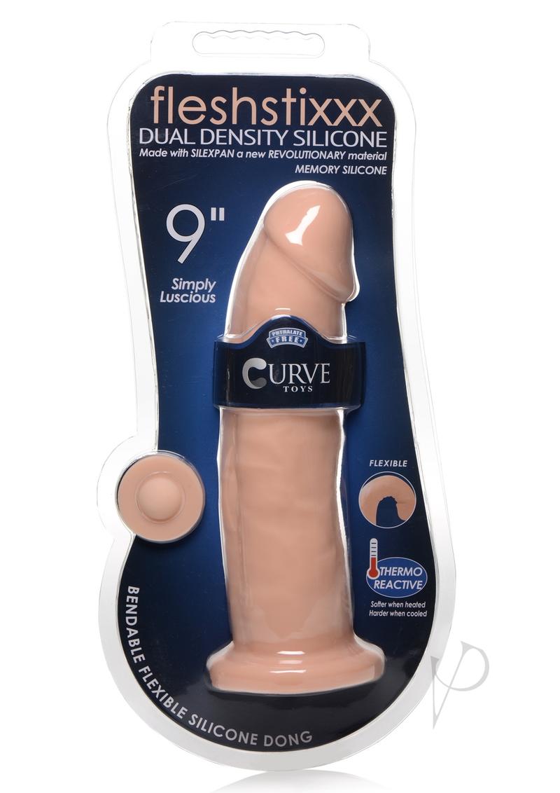 Fleshstixxx Silicone Dong 9 Vanilla