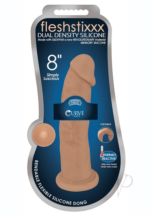 Fleshstixxx Silicone Dual Dense 9 Tan