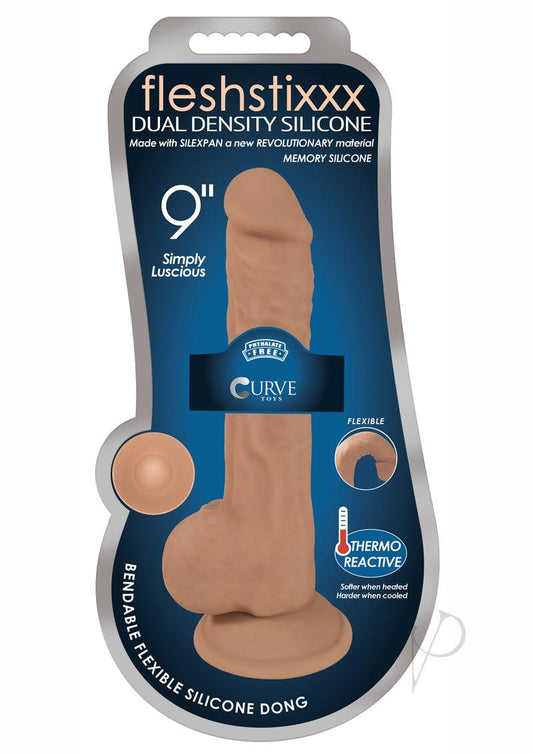 Fleshstixxx Dual Dense W/balls 9 Caram