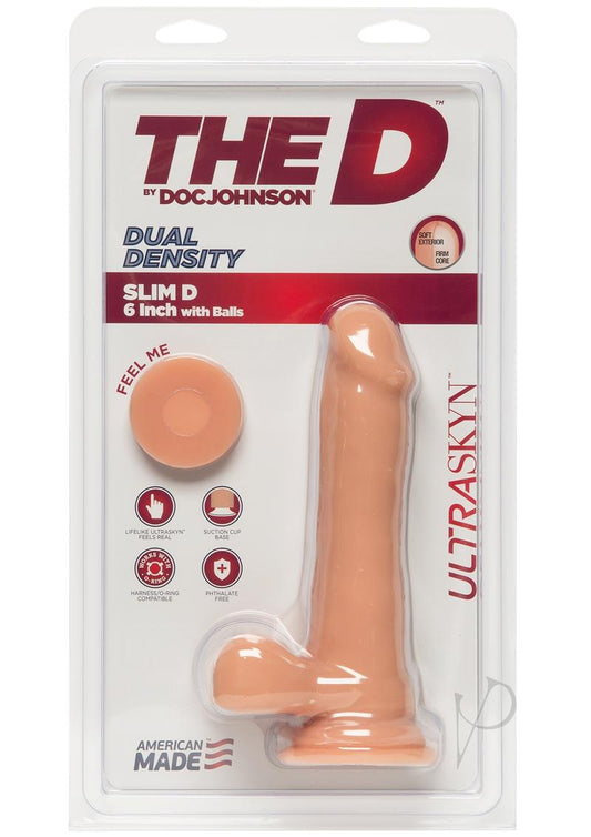 The D Slim D W/balls Ultraskyn  6.5 Van