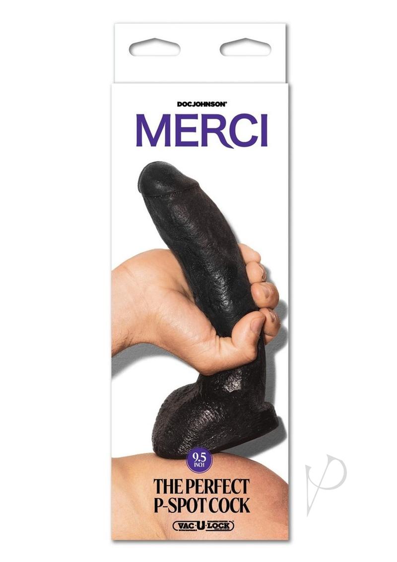 Merci Perfect P-spot Cock Black