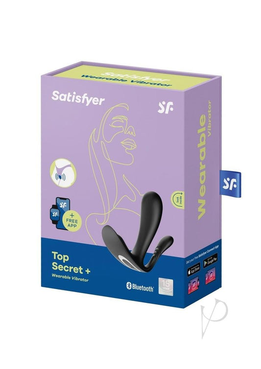 Satisfyer Top Secret+ Connect App Black