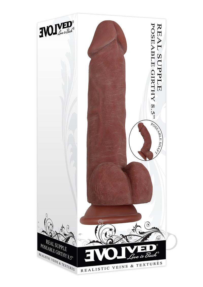 Real Supple True Feel Poseable Girth Drk