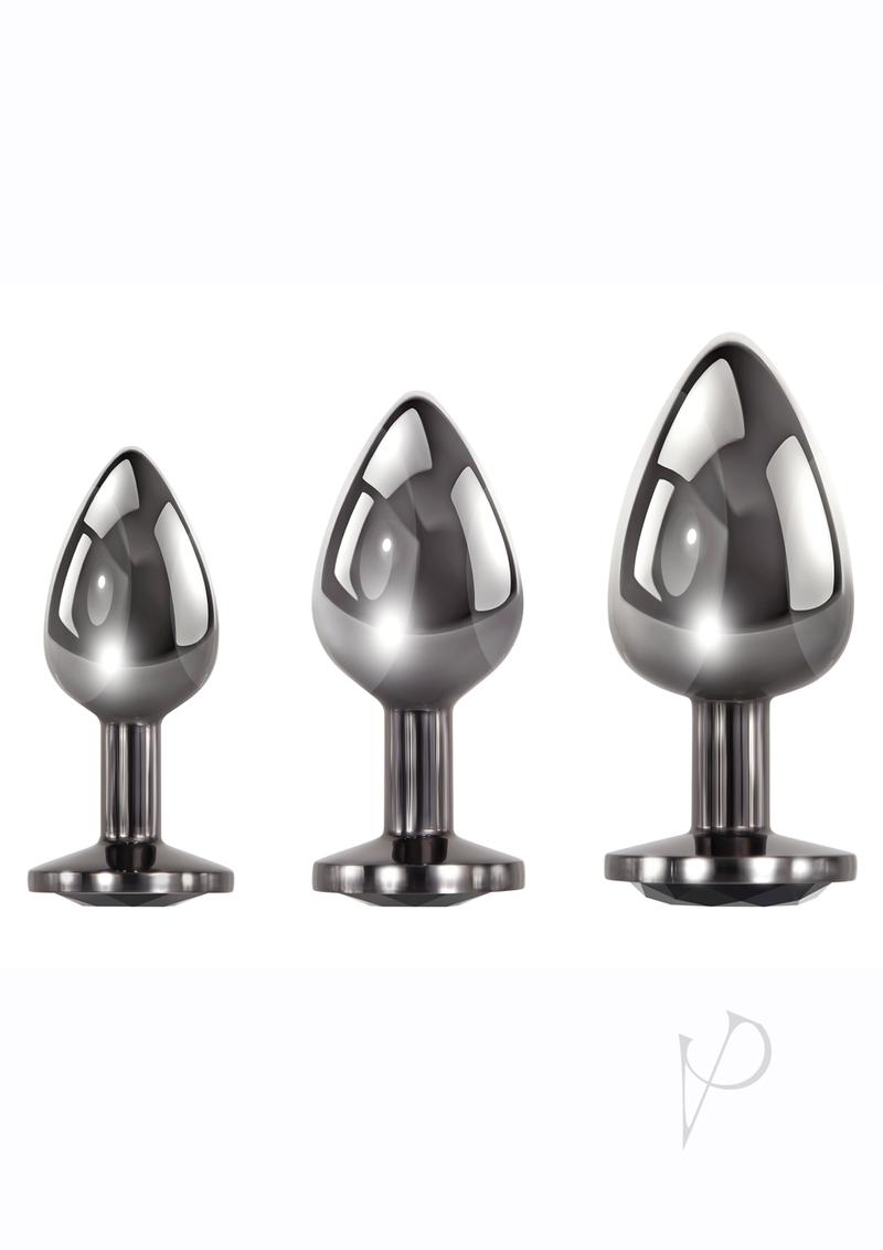 Black Gem Anal Plug Set