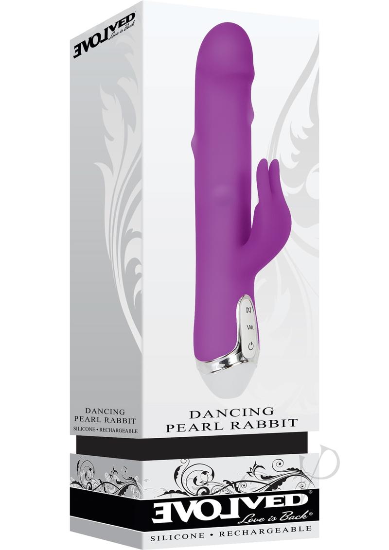 Dancing Pearl Rabbit Purple