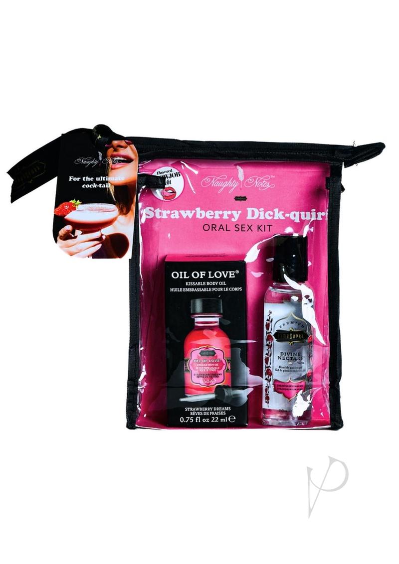 Strawberry Dick-quiri Oral Sex Kit