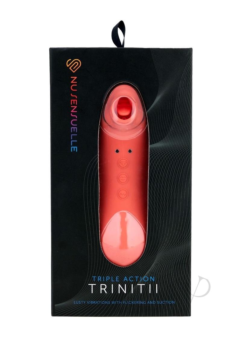 Sensuelle Trinitii Suction Tongue Coral