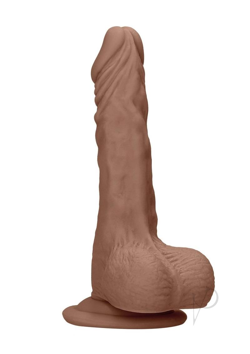 Realrock Dong With Balls 8 Tan