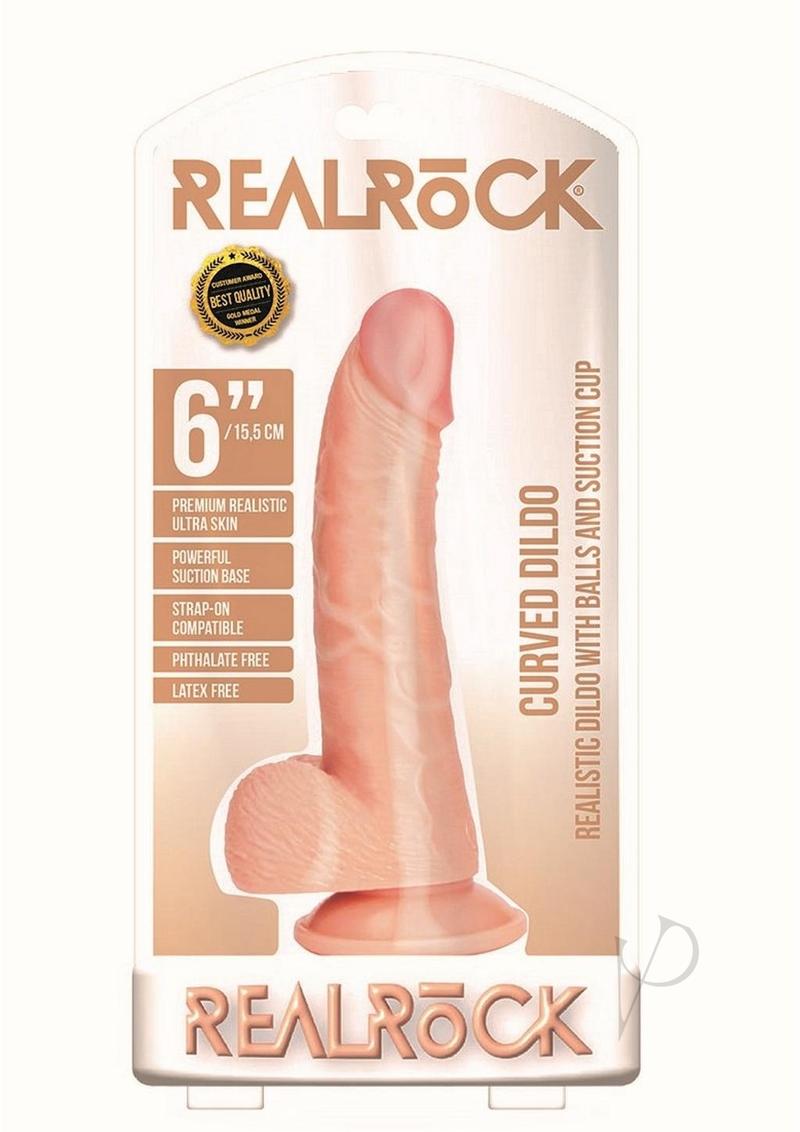 Realrock Curved W/balls 6 Vanilla