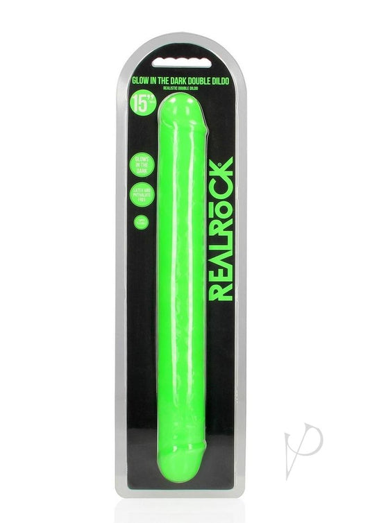 Realrock Dbl Dong Gitd 15 Green