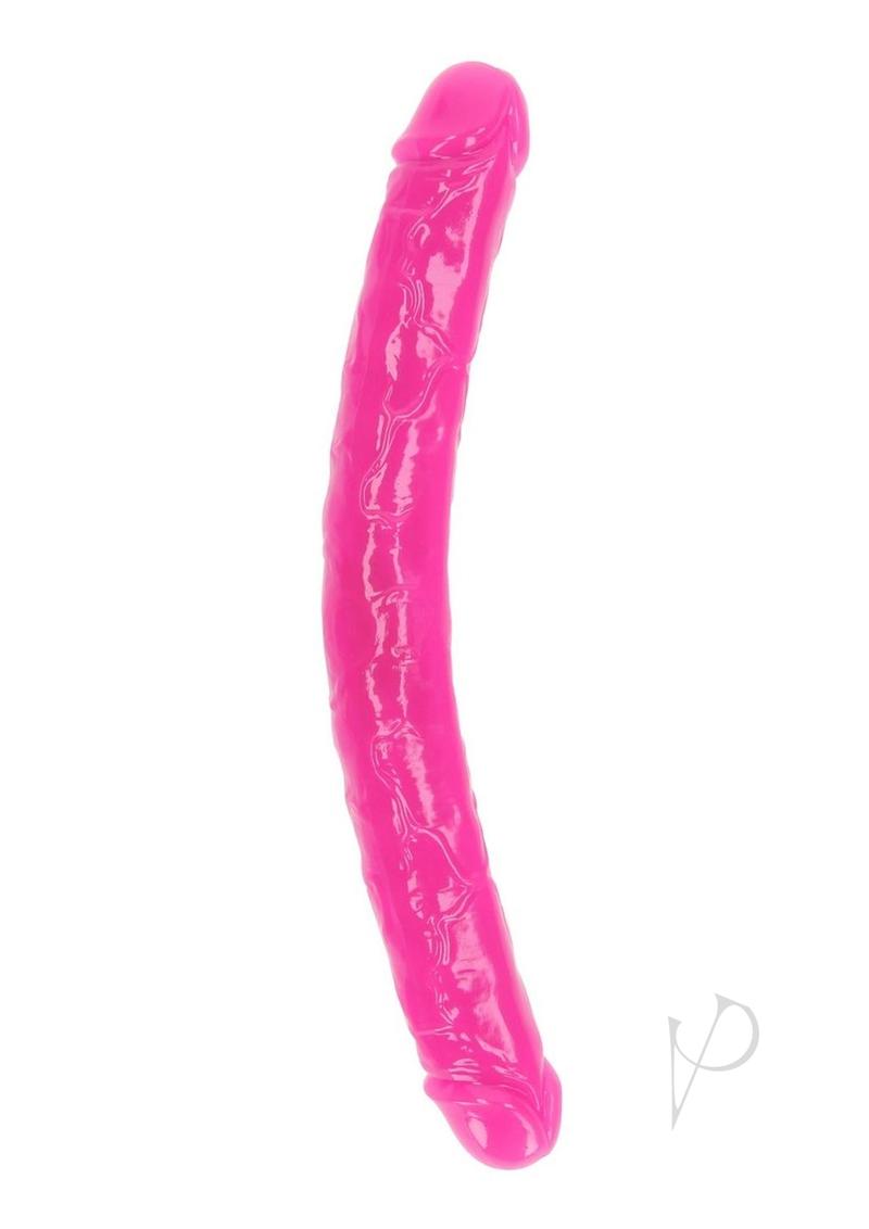 Realrock Dbl Dong Gitd 15 Pink