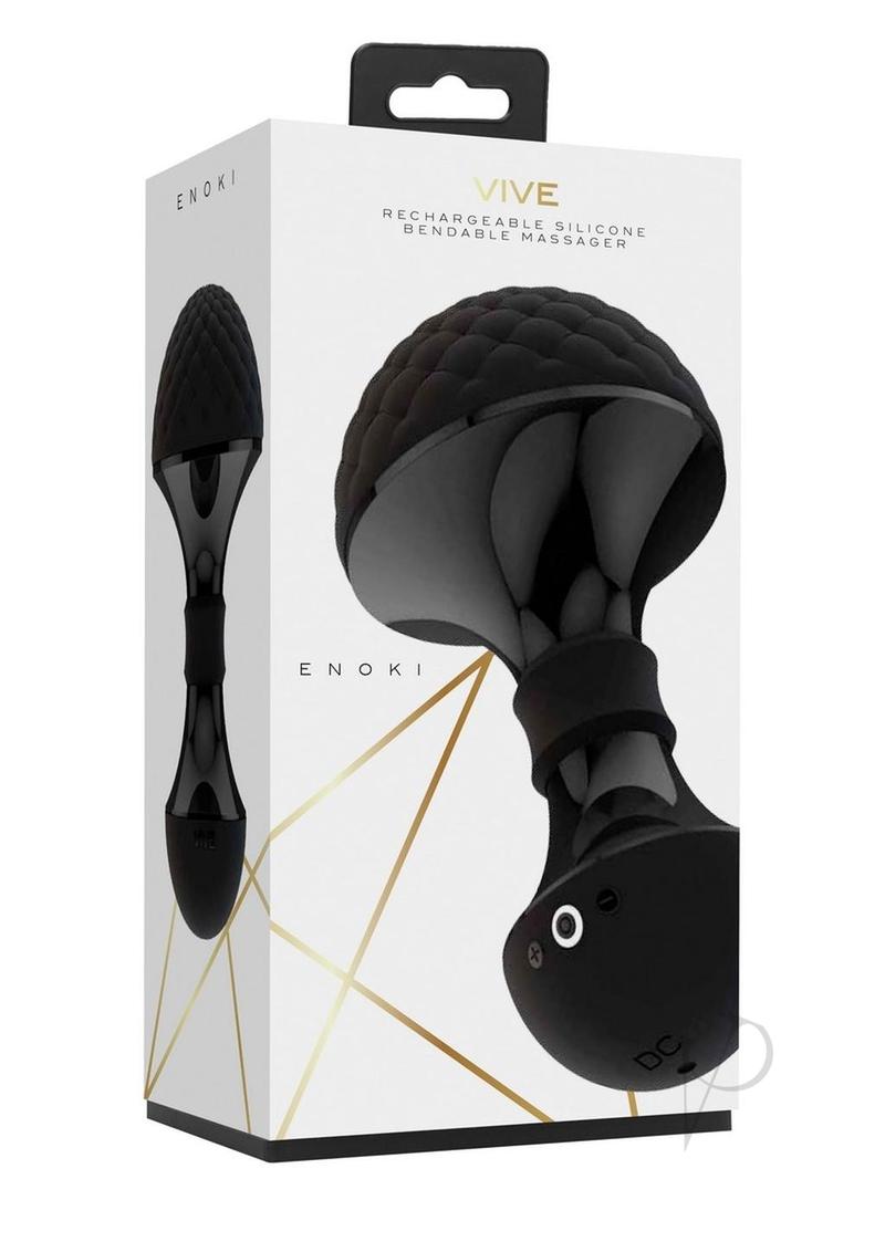 Vive Enoki Bendable Massager Black(disc)