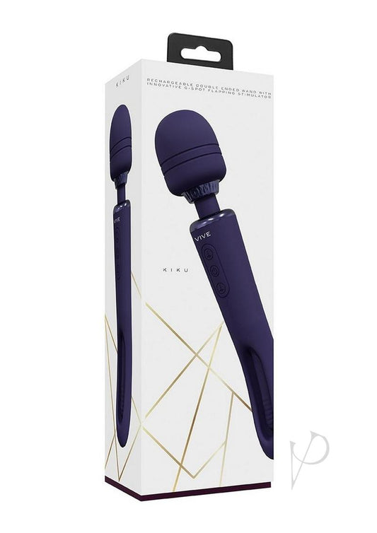 Kiku Double Ended Wand Purple