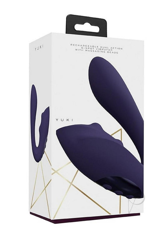 Yuki Dual Motor Gspot Vibe Purple