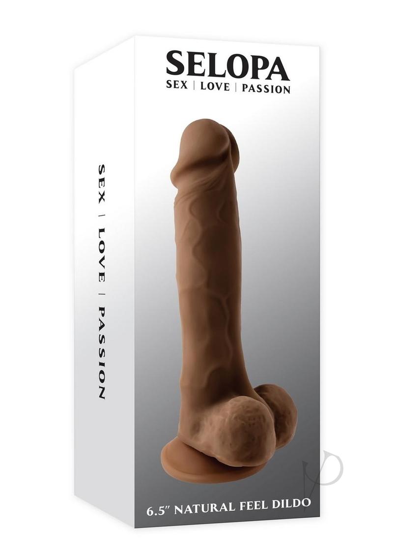 Selopa Natural Feel Dildo 6.5 Dark