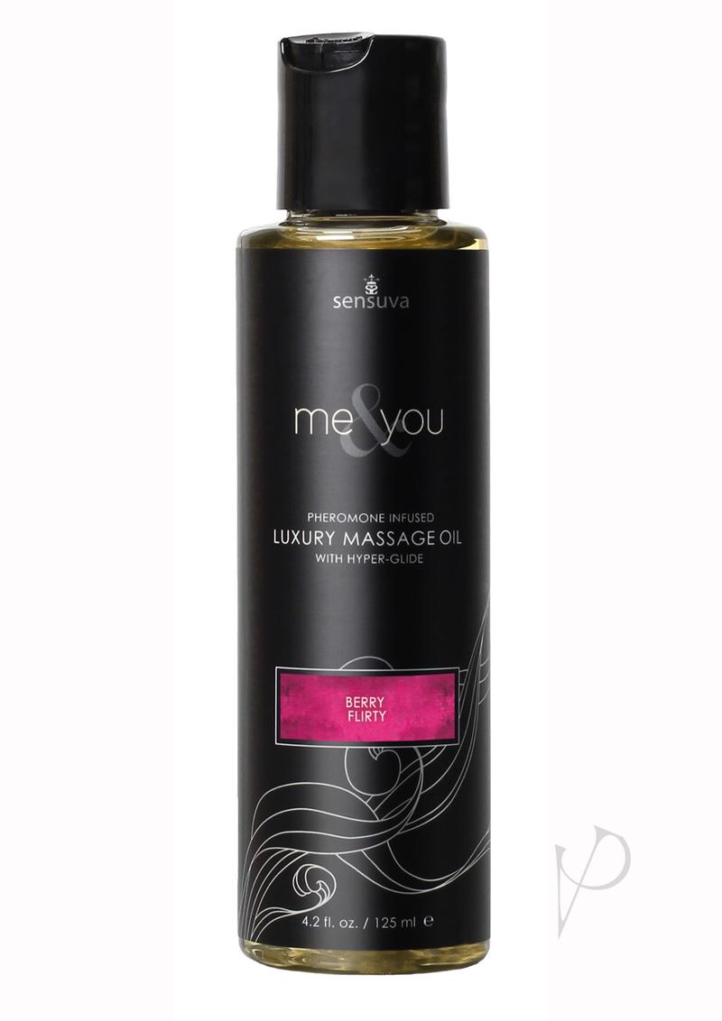 Me and You Massage Oil Berry Flirt 4.2oz