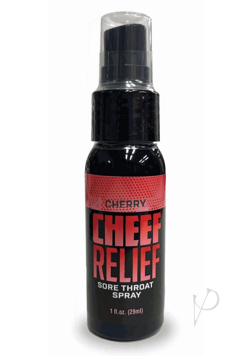 Cheef Relief Throat Spray Cherry 1oz