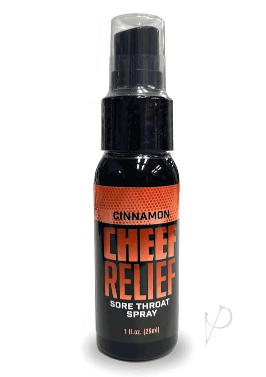 Cheef Relief Throat Spray Cinnamon 1oz