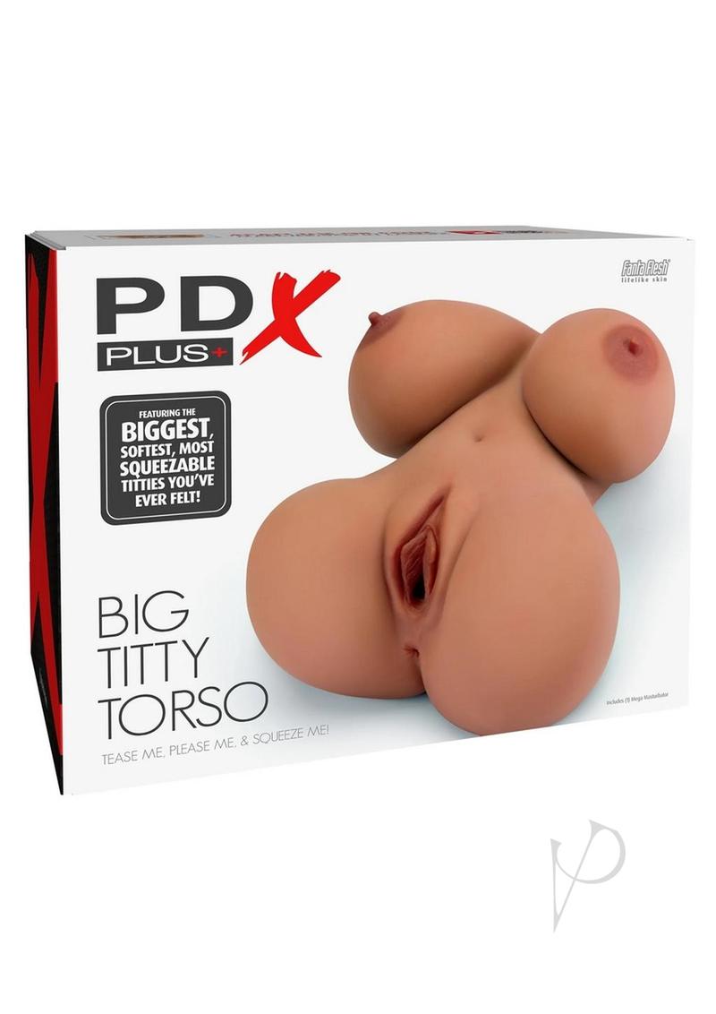 Pdx Plus Big Titty Torso Tan