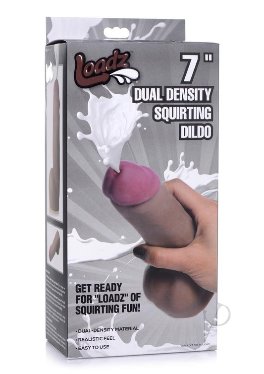 Loadz Dual Dense Squirt Dildo 7 Dark