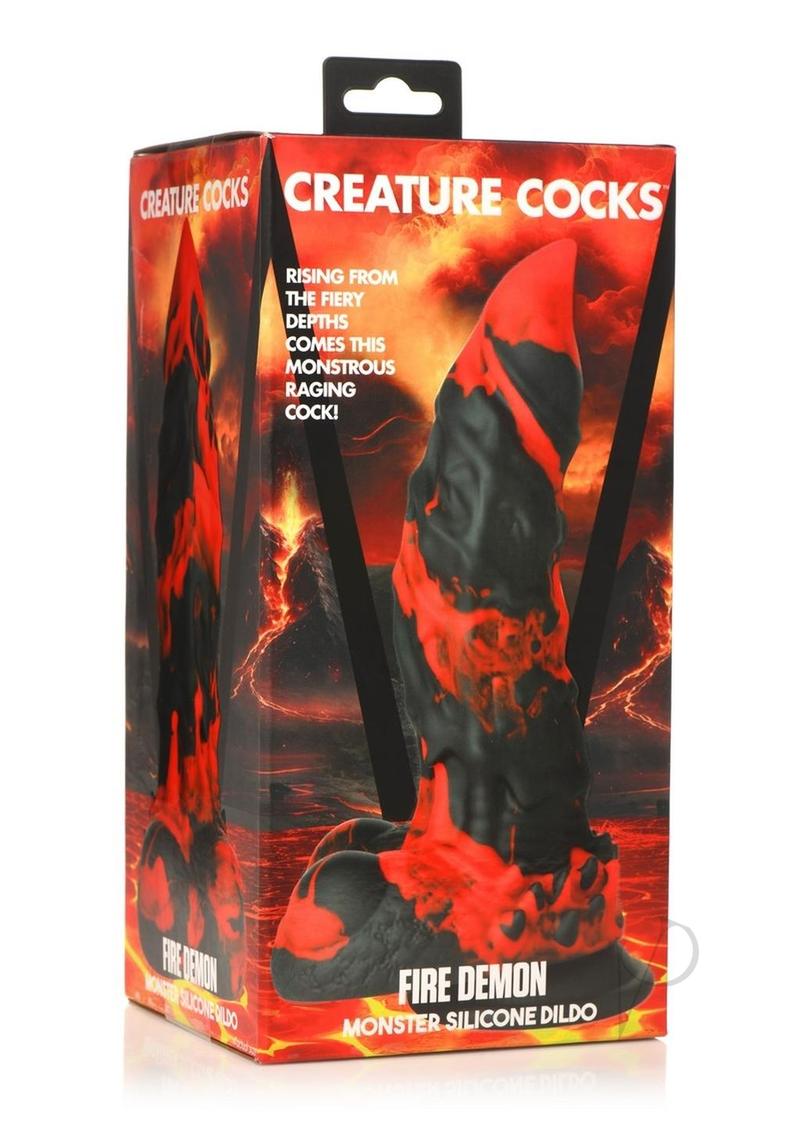 Creature Cocks Fire Demon