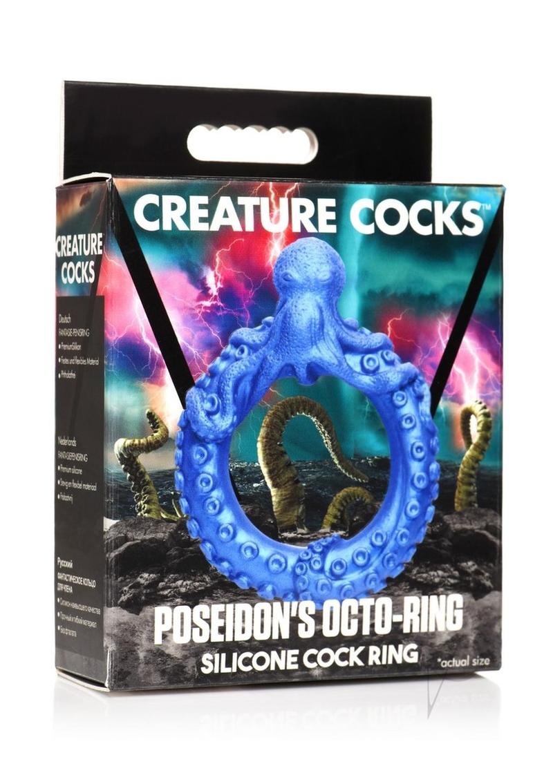 Creature Cocks Poseidons Octo Ring Blu