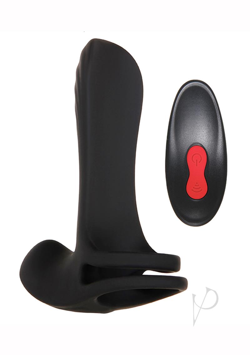 Zt Vibratin Girth Enhancer Blk/red