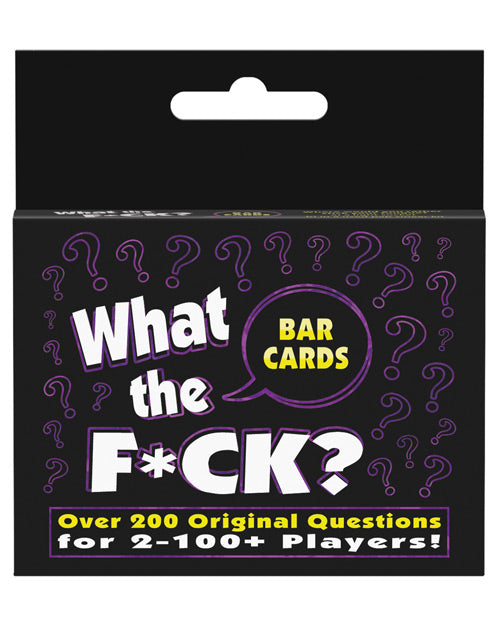 What the Fuck? Bar Cards