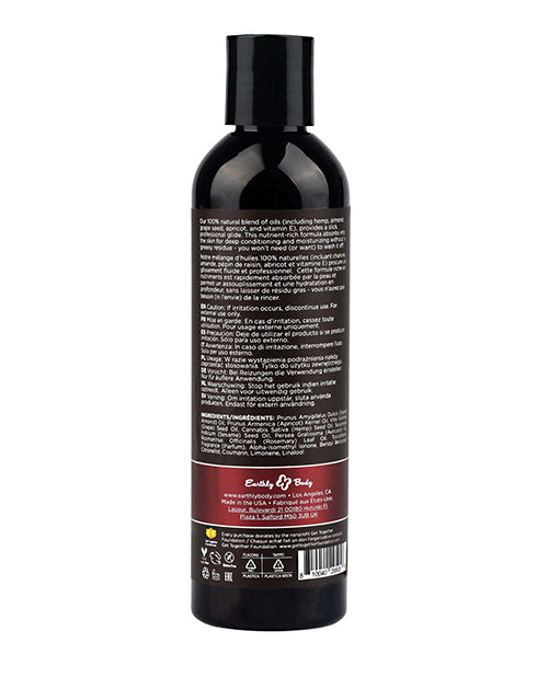 Earthly Body Massage & Body Oil - 8 Oz