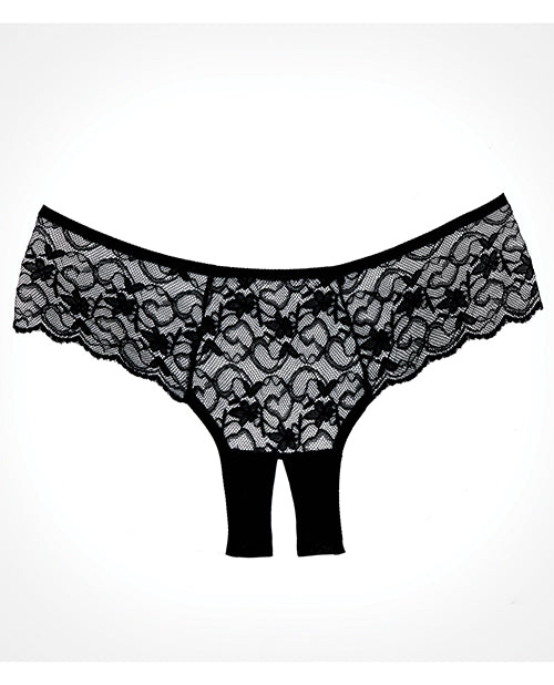 NO ETA Adore Sweetheart Panty Black O/S