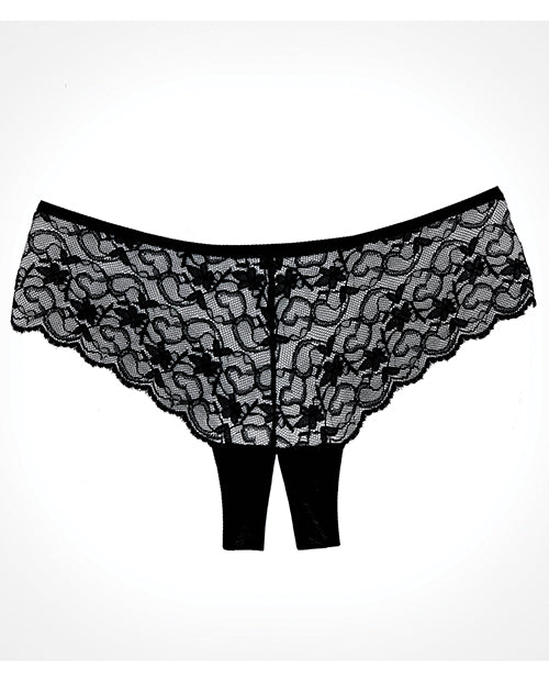 NO ETA Adore Sweetheart Panty Black O/S