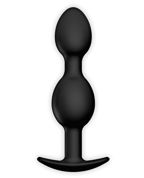 Pretty Love Silicone Anal Plug W/ball - Black