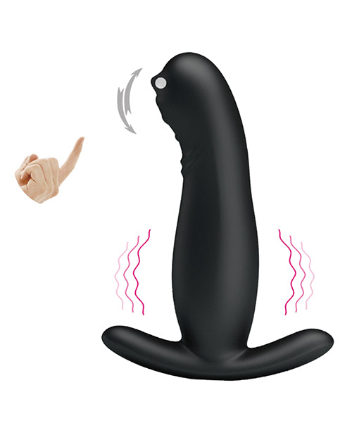 Mr. Play Rolling Bead Prostate Massager - Black