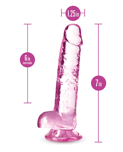 Blush Naturally Yours 7" Crystalline Dildo