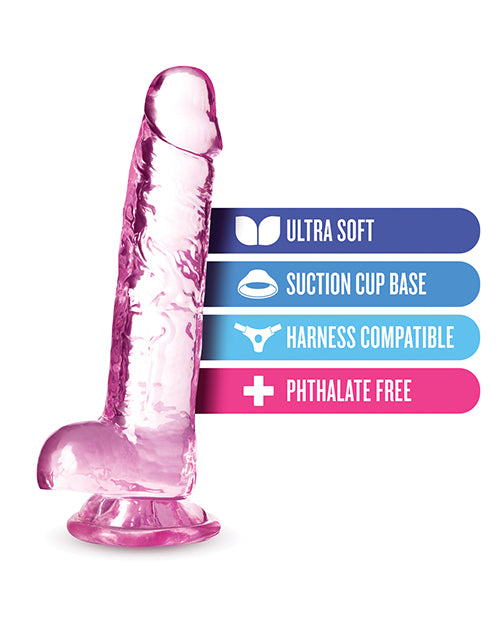 Blush Naturally Yours 7" Crystalline Dildo