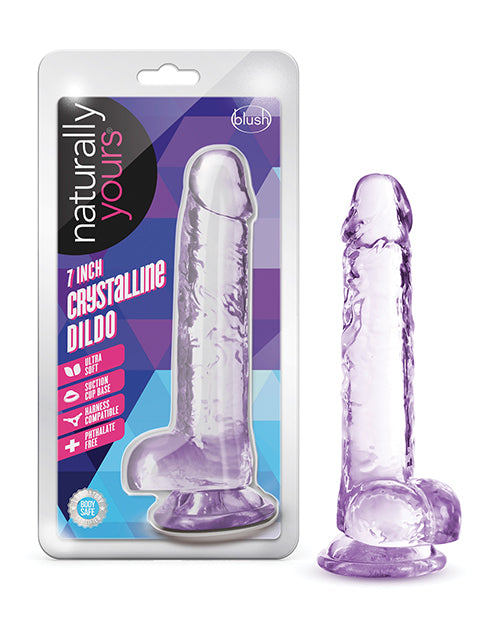 Blush Naturally Yours 7" Crystalline Dildo