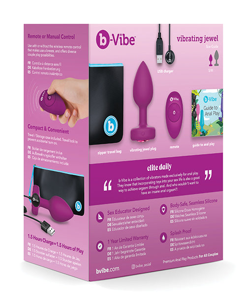 B-vibe Remote Control Vibrating Jewels