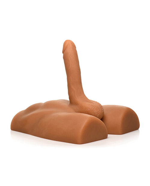 Curve Toys Jock Ass Masturbator w/Poseable Dildo